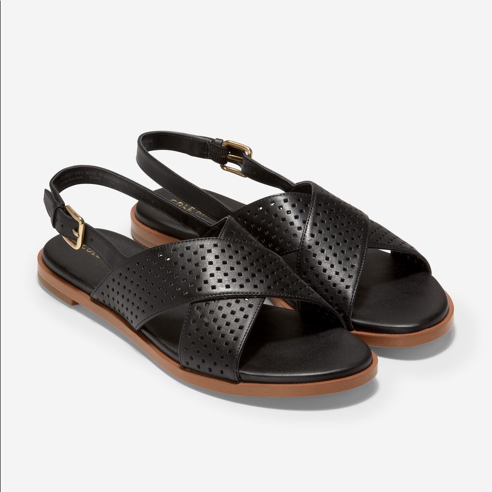 Cole Haan Fernanda Grand Perforated Sandal